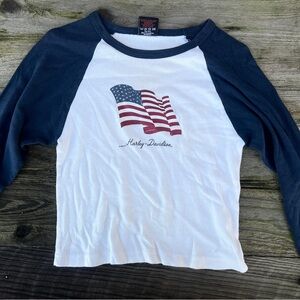 Vintage Harley-Davidson Michell’s Modesto Long Sleeve Tee